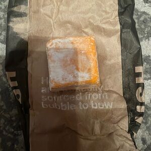 Lush cosmetics passion fruit delight bar soap